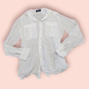 Polo by Ralph Lauren White Button Down Shirt